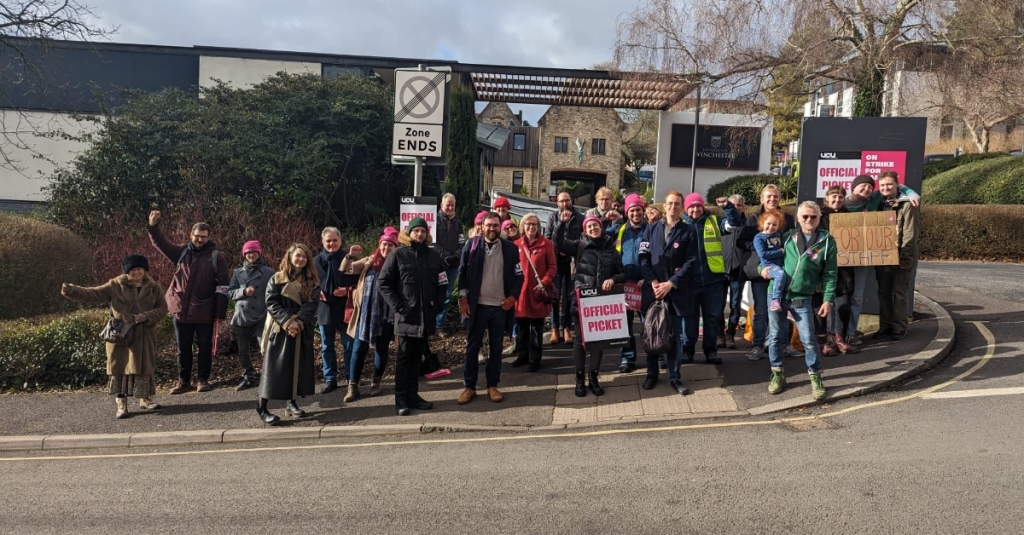 Questions from University of Winchester UCU branch